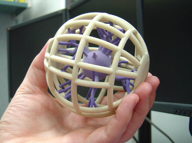 Рис. 1. Фигурка, изготовленная с помощью 3D принтера